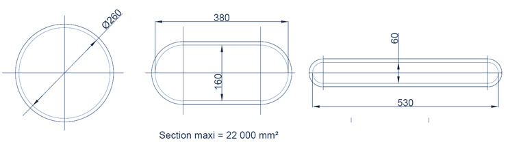 extrusion dimensions